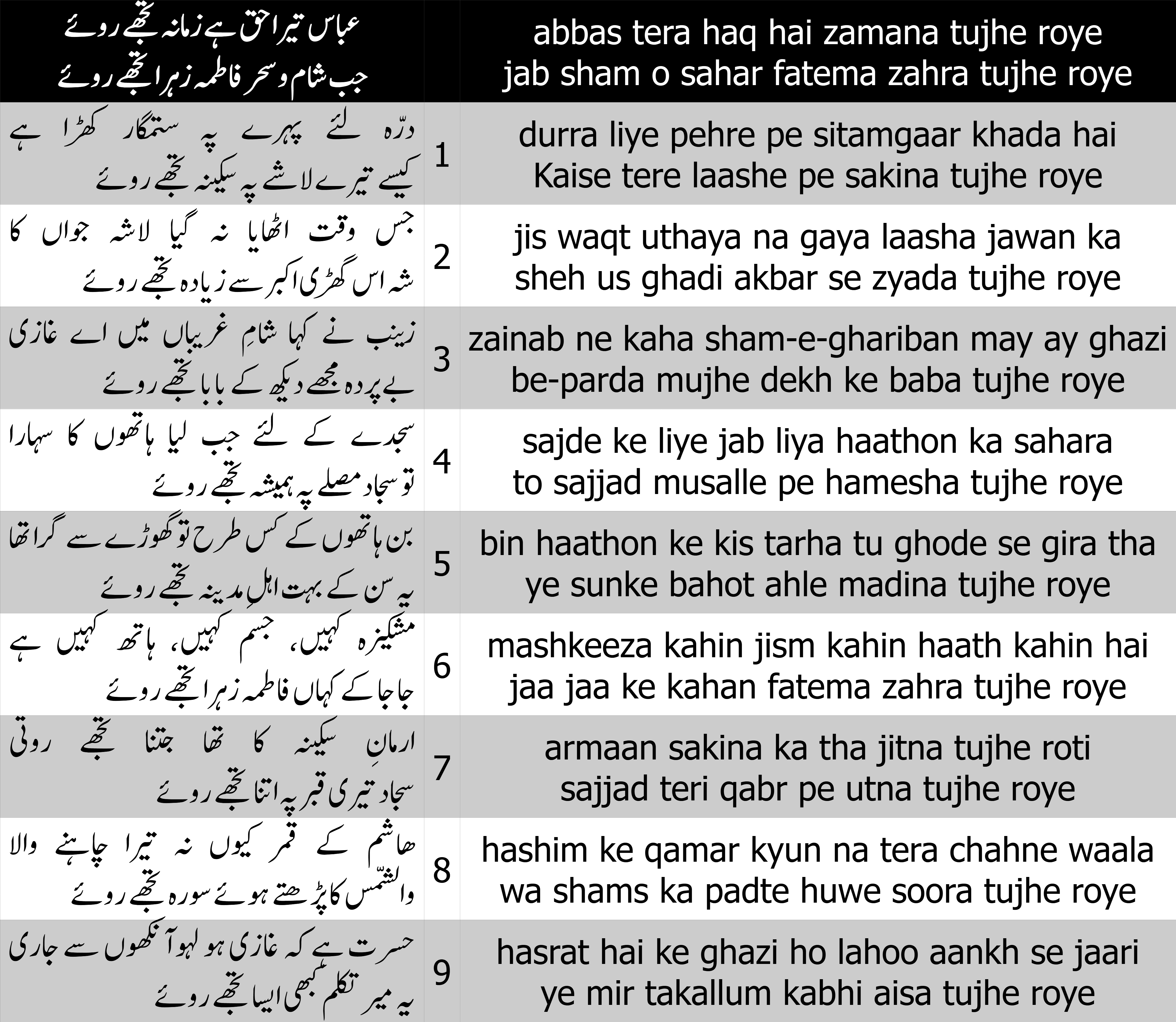 Cover image for abbas tera haq hai