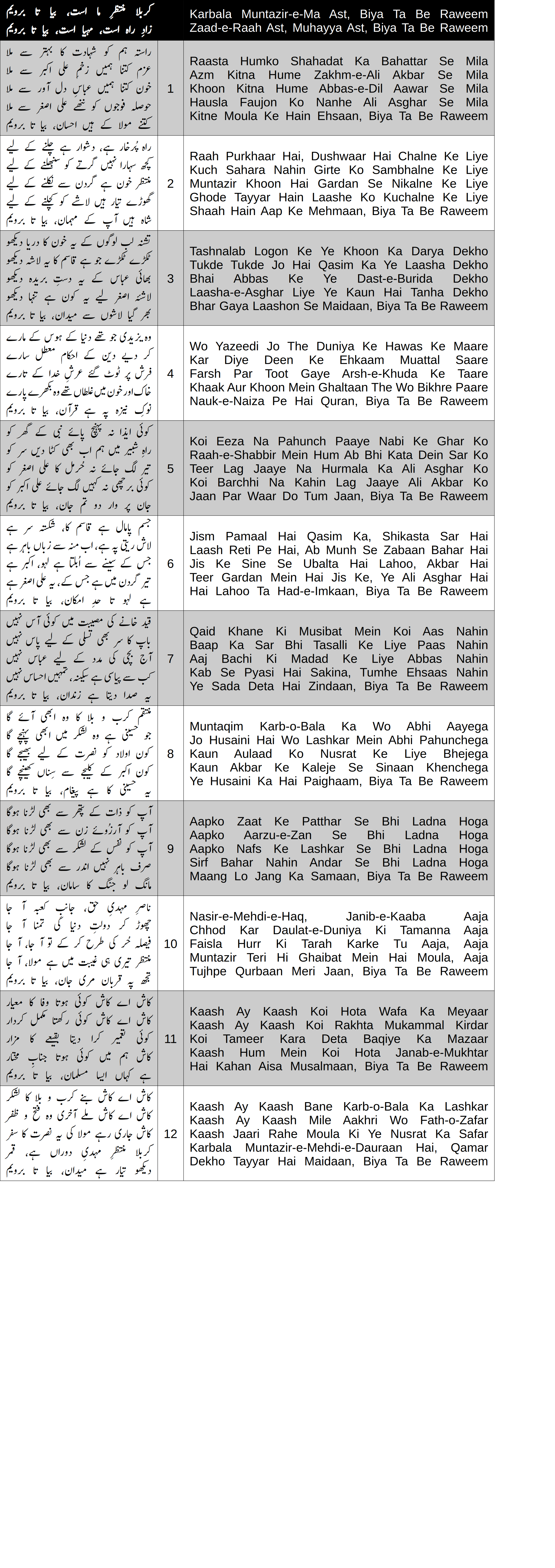 Cover image for Karbala Muntazir-e-Ma Ast Biya Ta Be Raweem