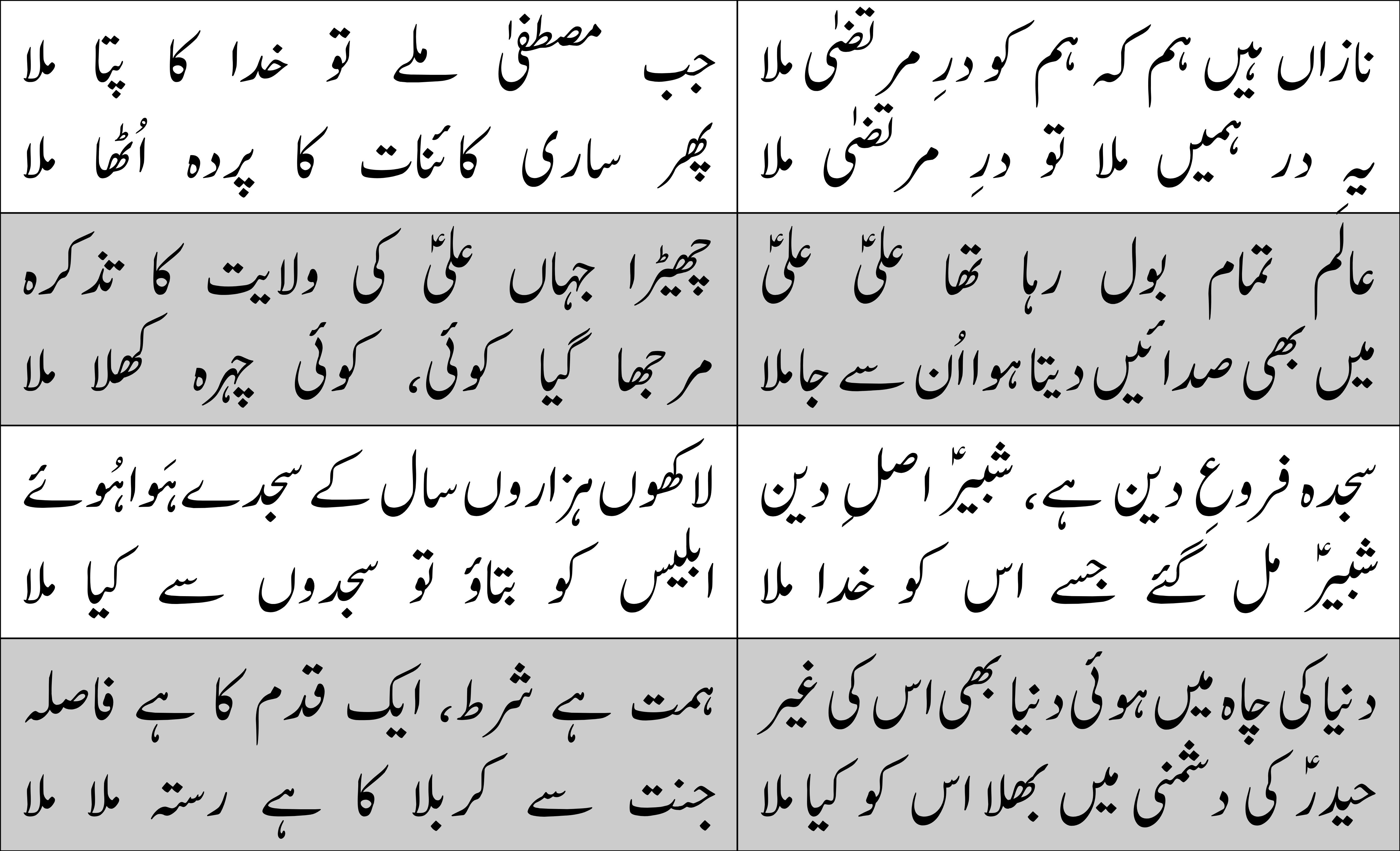 Cover image for Naazan hai hum ke hum ko dare murtaza Milaa