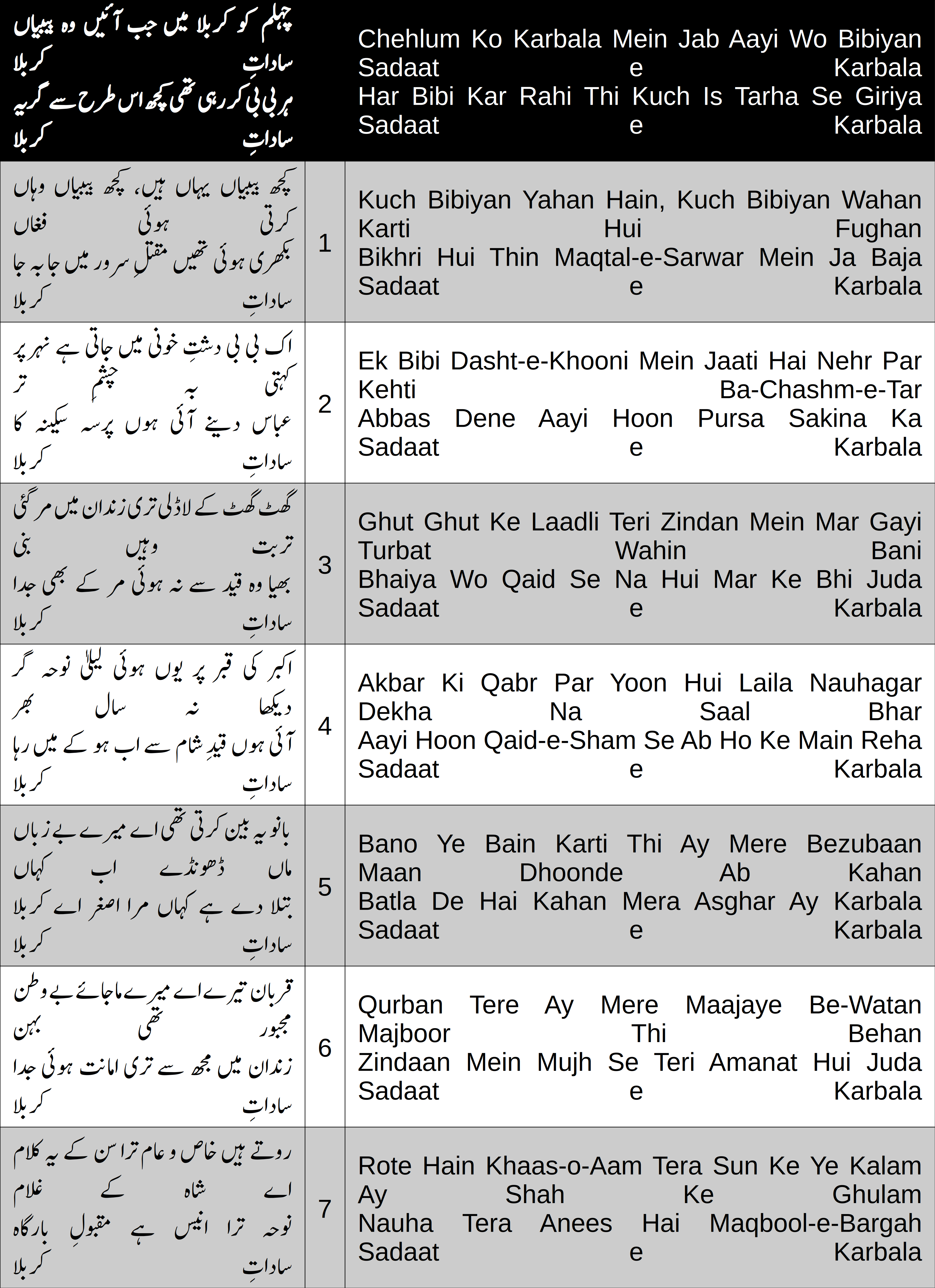 Cover image for Sadaat-e-Karbala